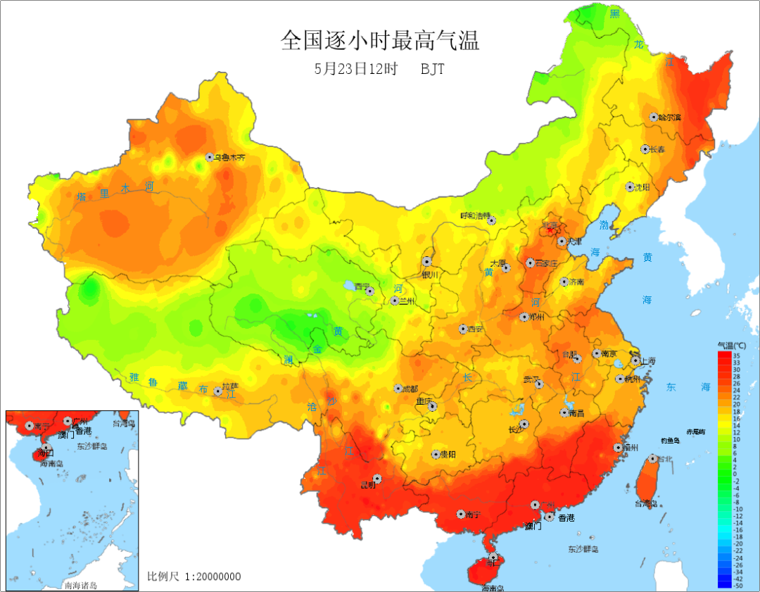 中国紫外线分布图图片